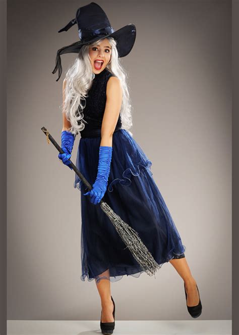 blue witch costume